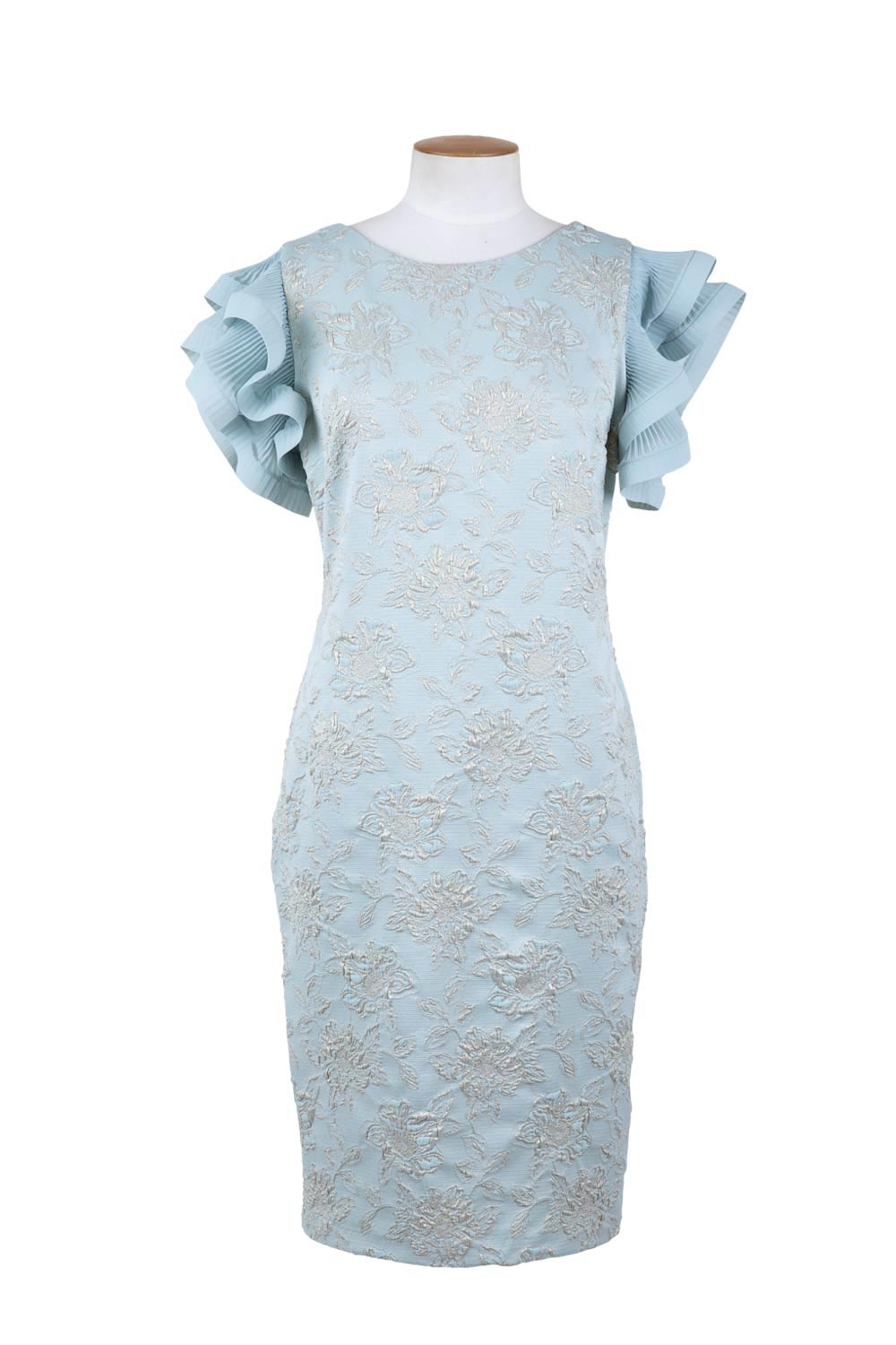 Frank Lyman - 238258 Pleat Sleeve Dress – Magazine Designer Clothing