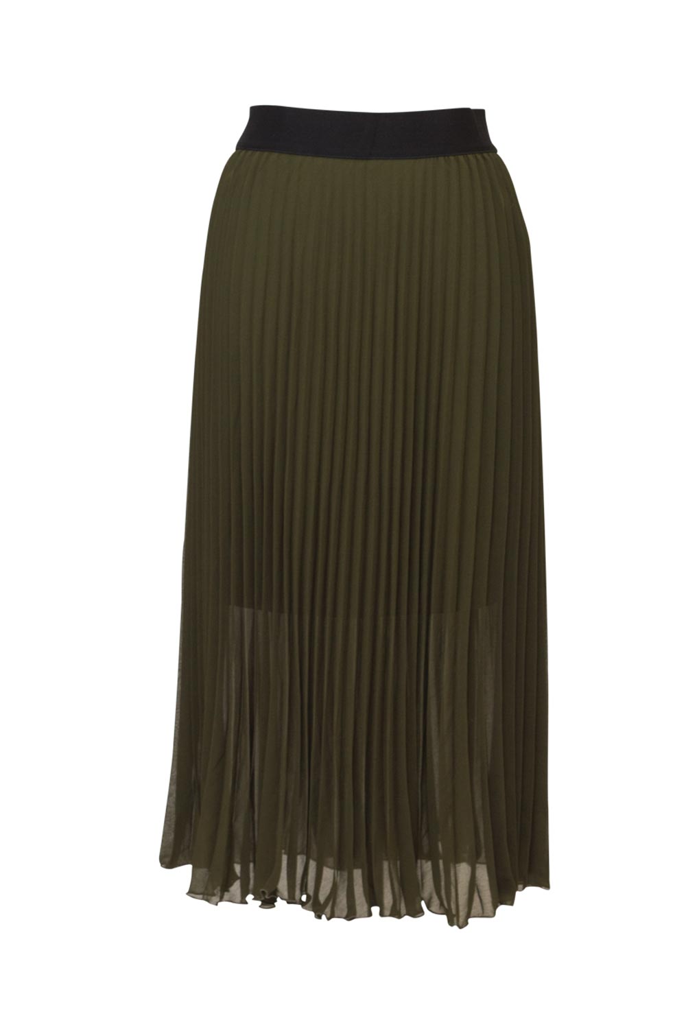 Green pleated skirt on sale nz