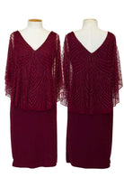 zaliea-beaded-cape-dress